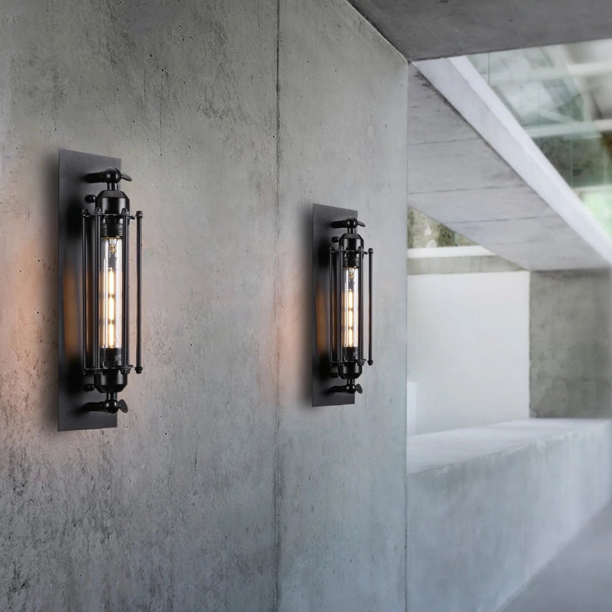 RadiantGlow Retro LED Wall Sconce for Cozy Illumination