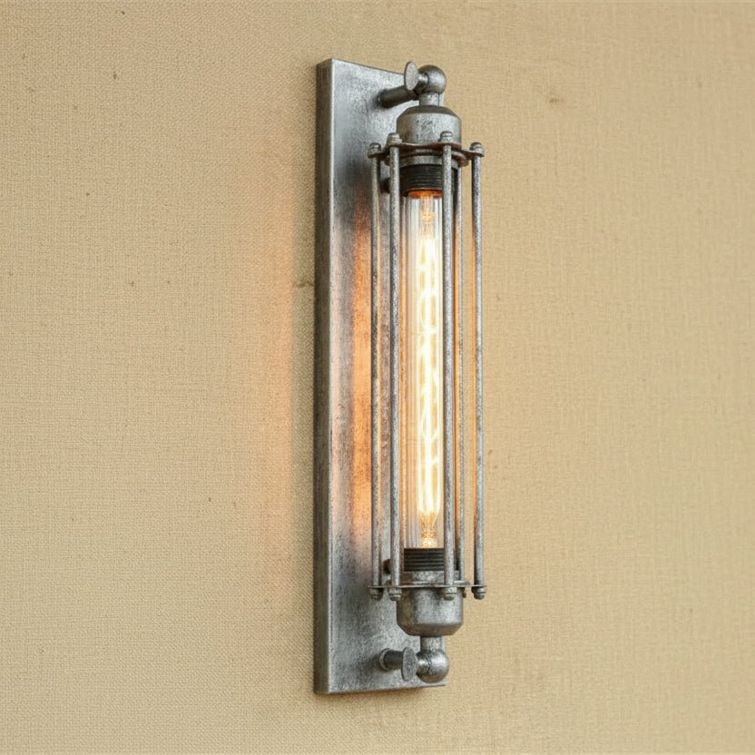 RadiantGlow Retro LED Wall Sconce for Cozy Illumination