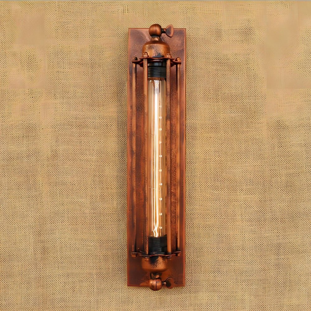 RadiantGlow Retro LED Wall Sconce for Cozy Illumination