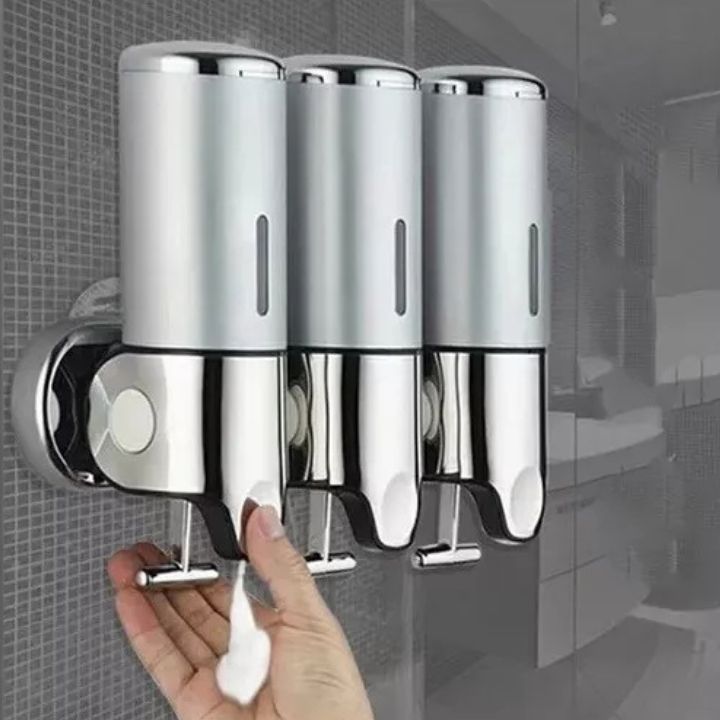 SleekWall Stainless Steel Soap Dispenser for Modern Spaces