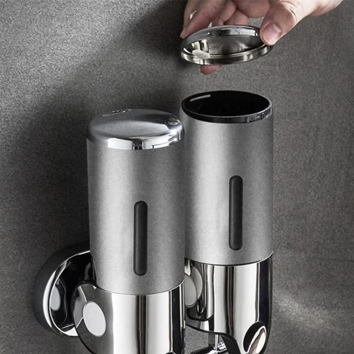 SleekWall Stainless Steel Soap Dispenser for Modern Spaces