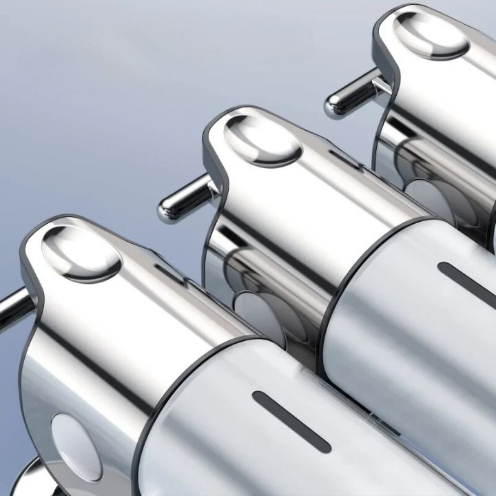 SleekWall Stainless Steel Soap Dispenser for Modern Spaces