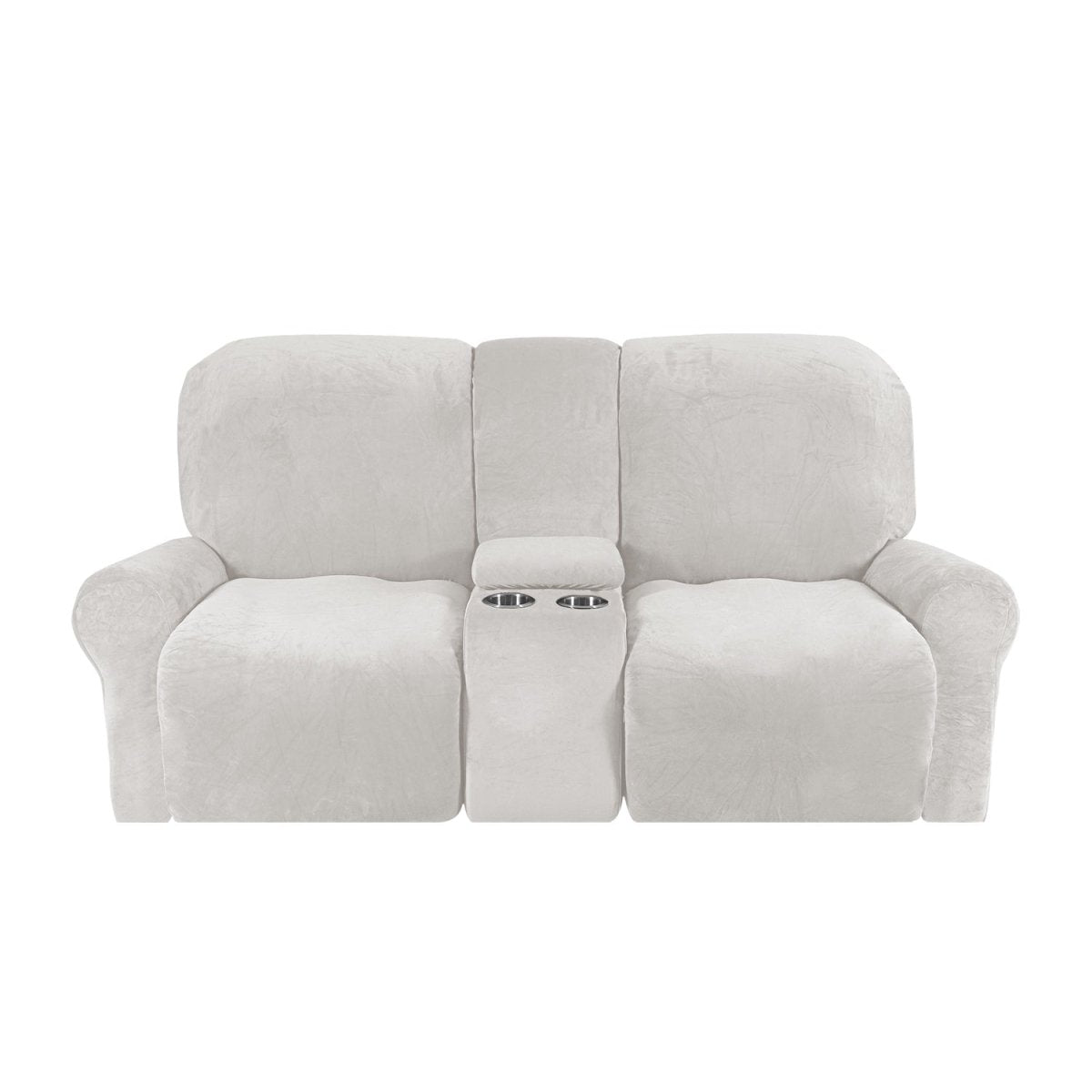 Ultimate Comfort Two-Seater Recliner Protector with Drink Holders