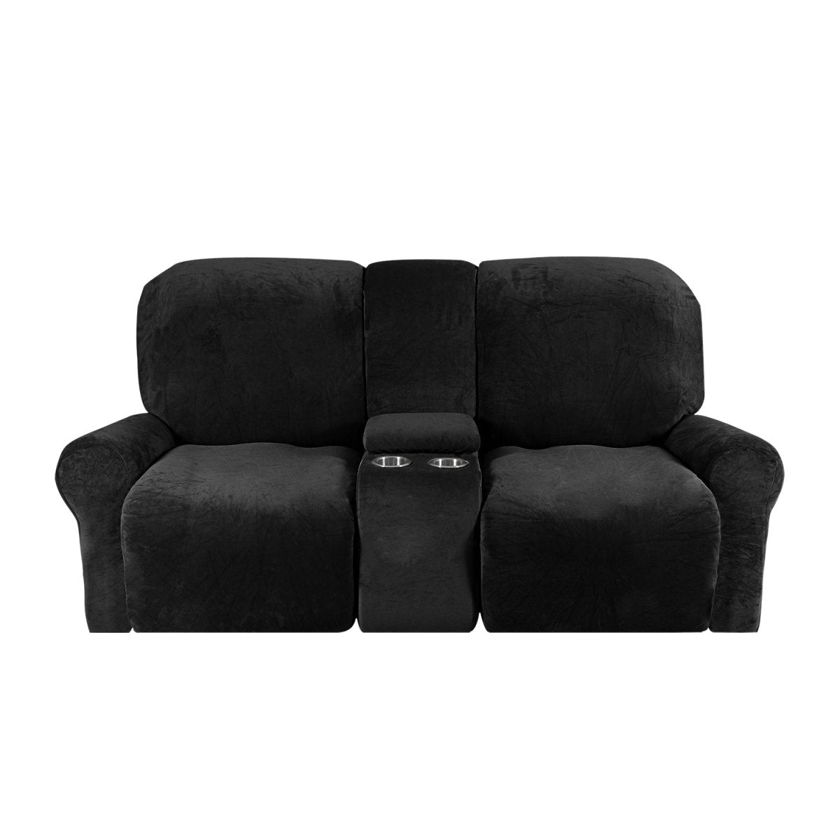 Ultimate Comfort Two-Seater Recliner Protector with Drink Holders