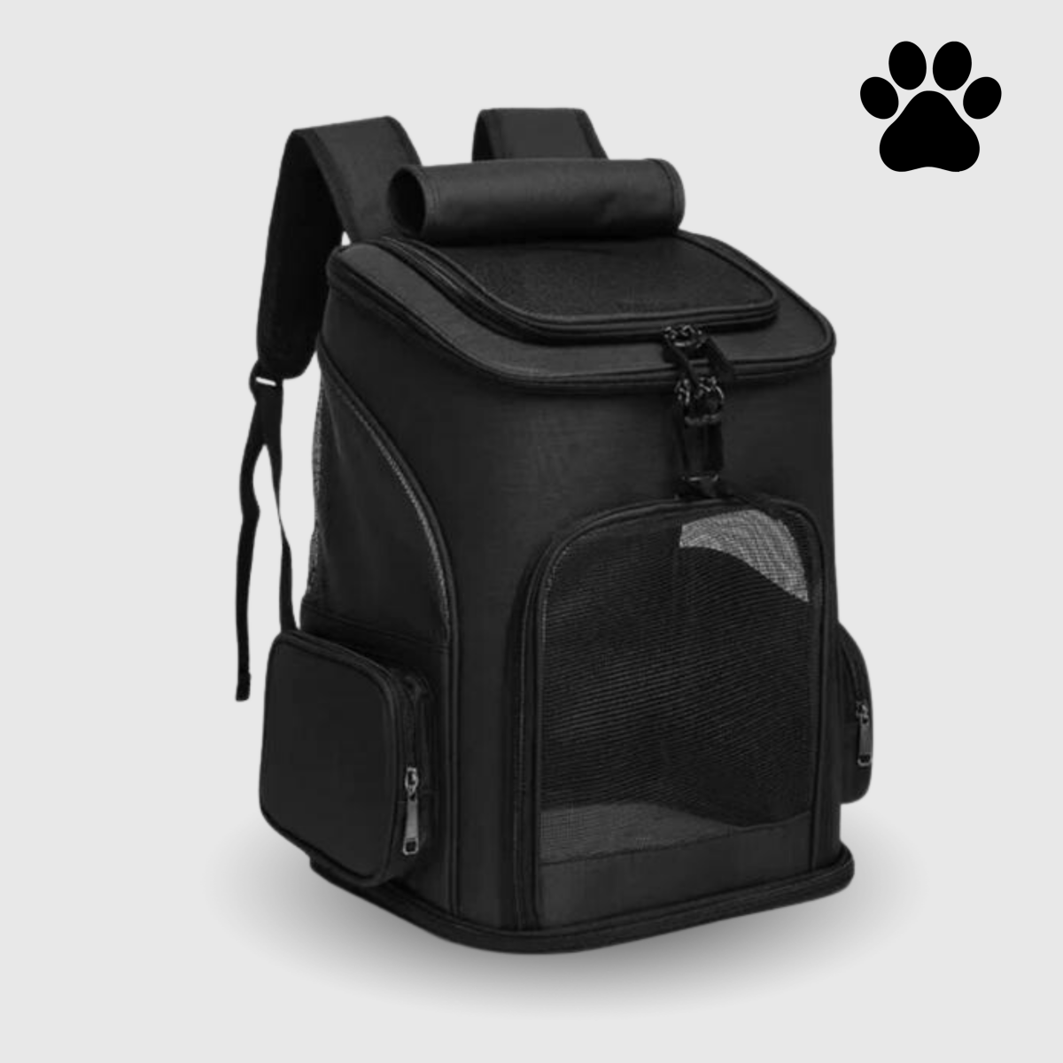FelineVoyager Cozy Cat Carrier with Clear View Panel