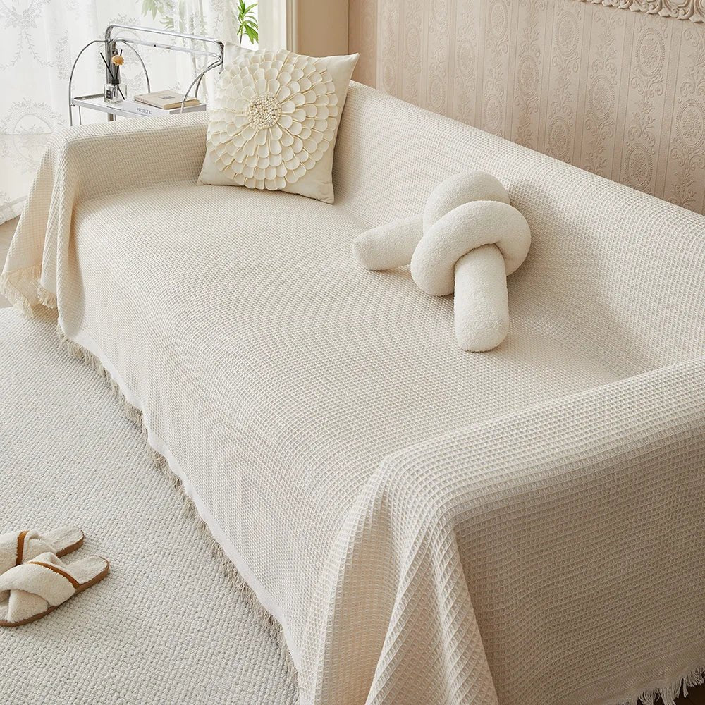 ComfortGuard Washable Cotton Sofa Protector for Everyday Use