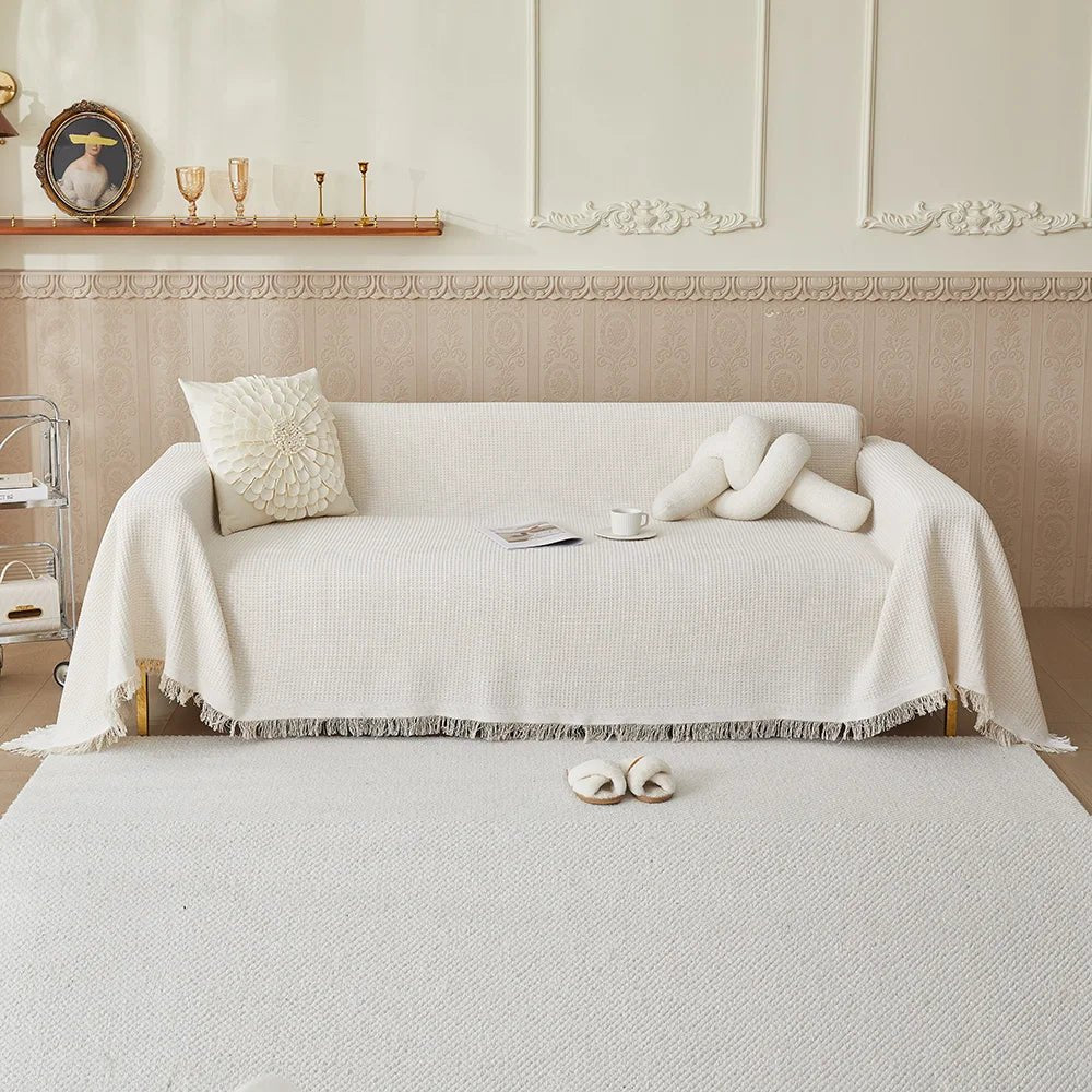 ComfortGuard Washable Cotton Sofa Protector for Everyday Use