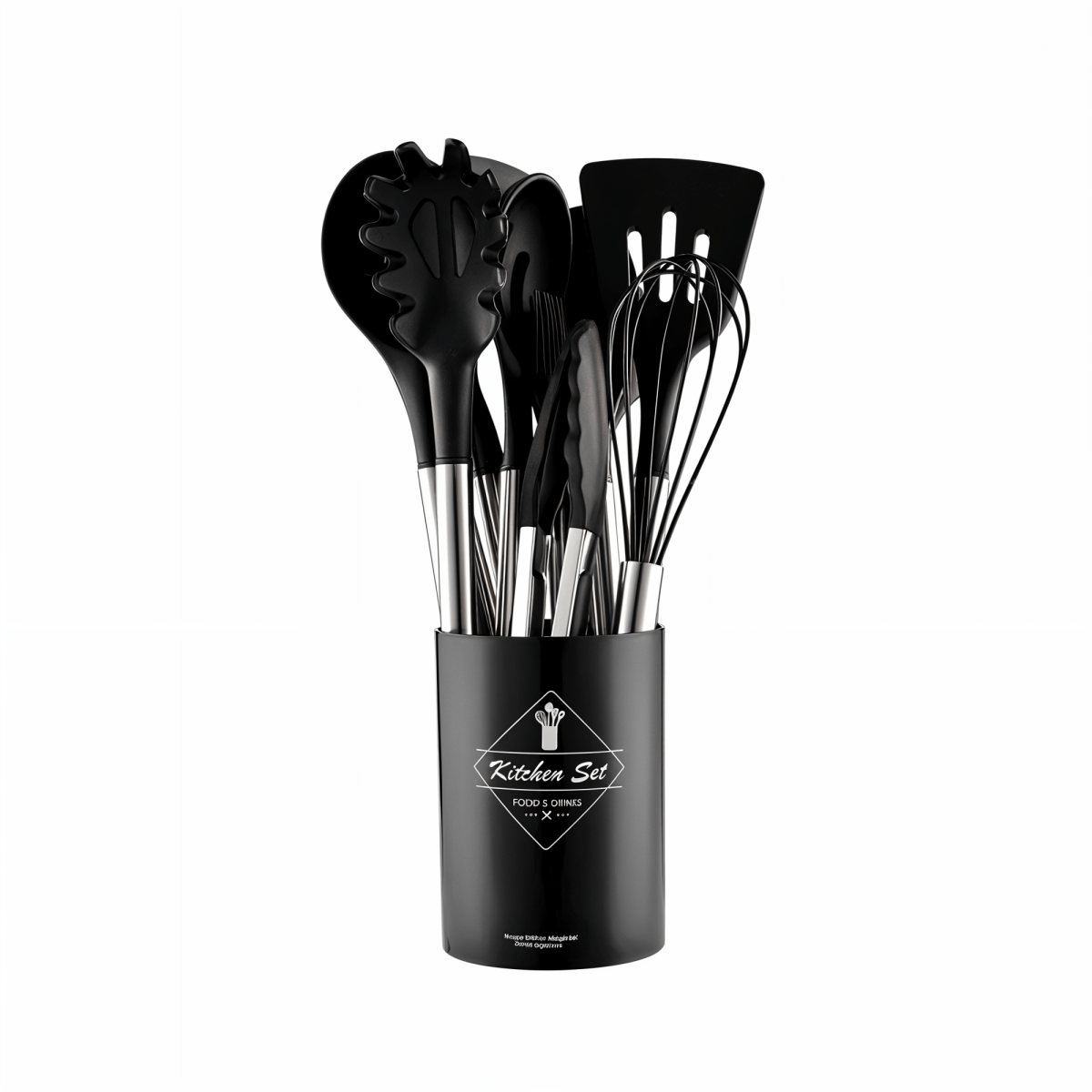 CulinaCraft 12-Piece Premium Silicone Kitchen Utensil Set