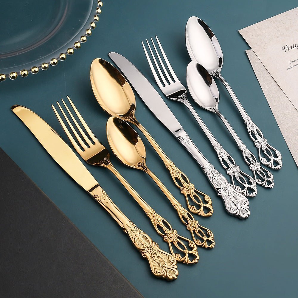 Elegance & Functionality: Stainless Steel Cutlery Set