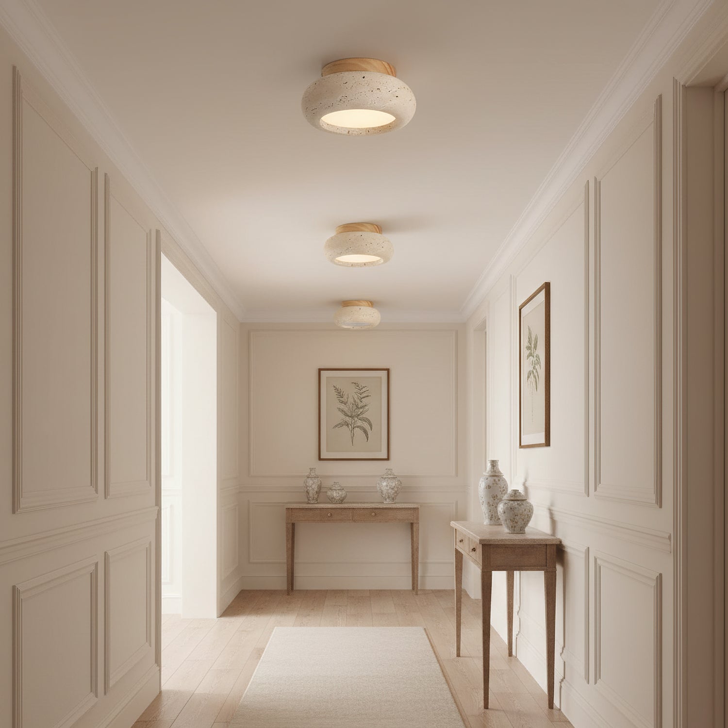 Contemporary Flush Mount Ceiling Light for Stylish Home Illumination