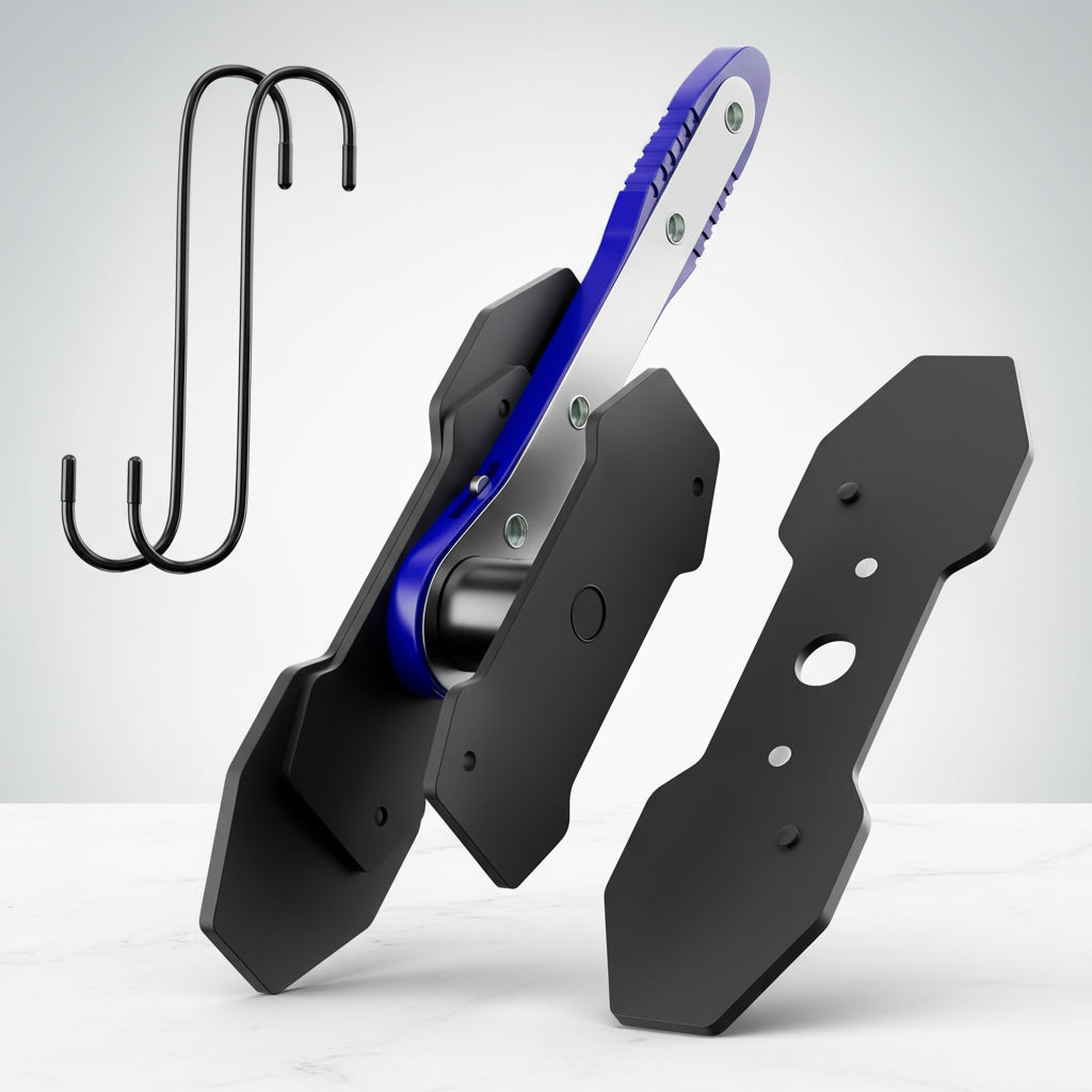 Effortless Brake Pad Replacement Tool with Ratcheting Mechanism