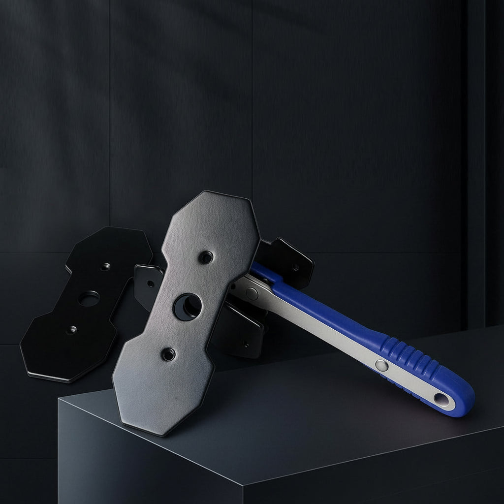 Effortless Brake Pad Replacement Tool with Ratcheting Mechanism