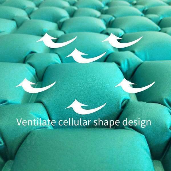 Portable Inflatable Camping Mattress – Waterproof with Simple Inflation