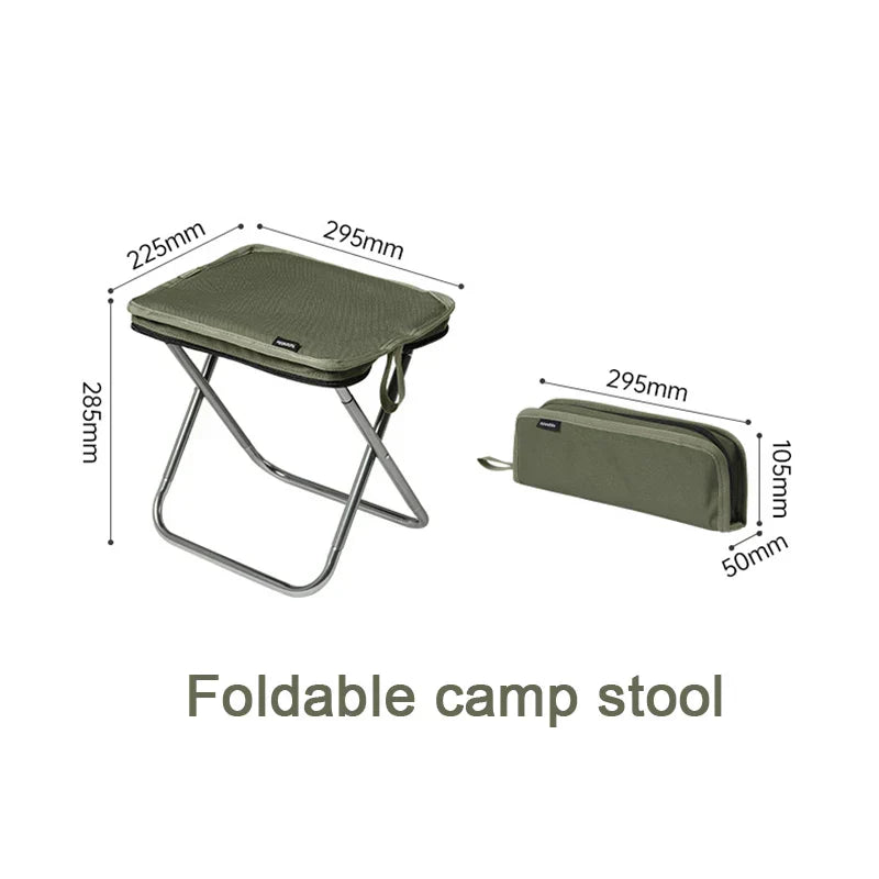 Ultralight Folding Chair with Padded Seat – Portable Outdoor Seating