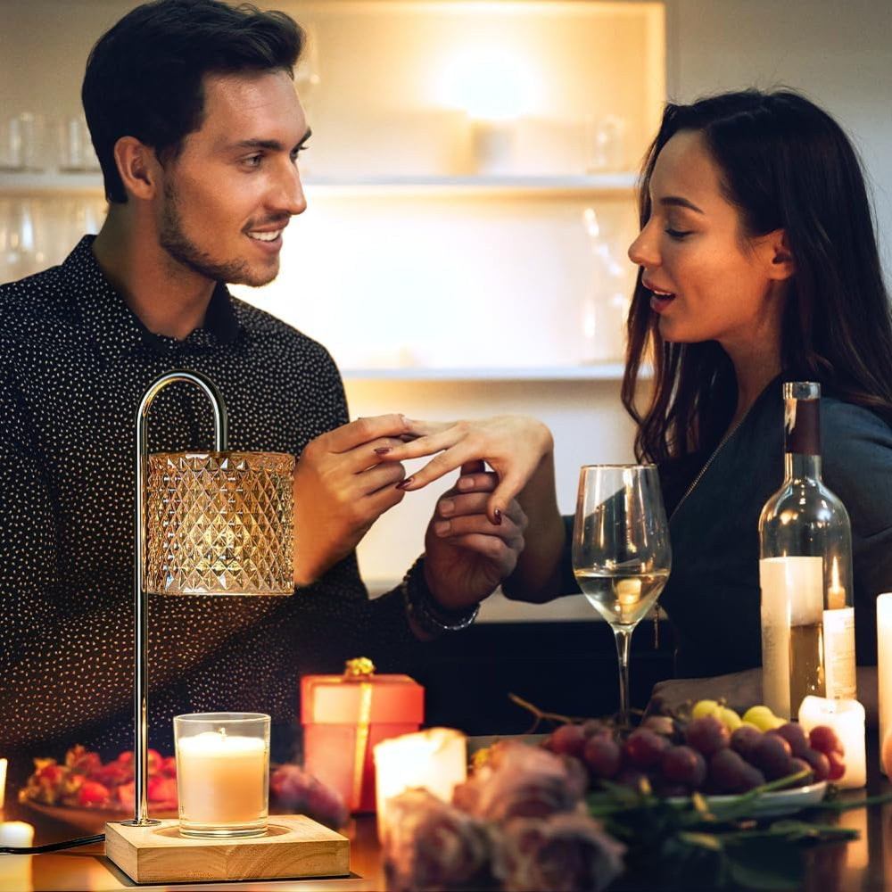 Tabletop Electric Candle Warmer with Adjustable Features