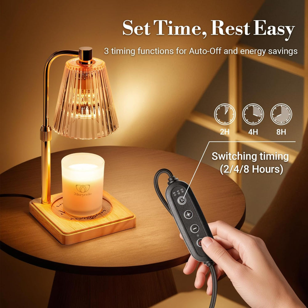 Tabletop Electric Candle Warmer with Adjustable Features