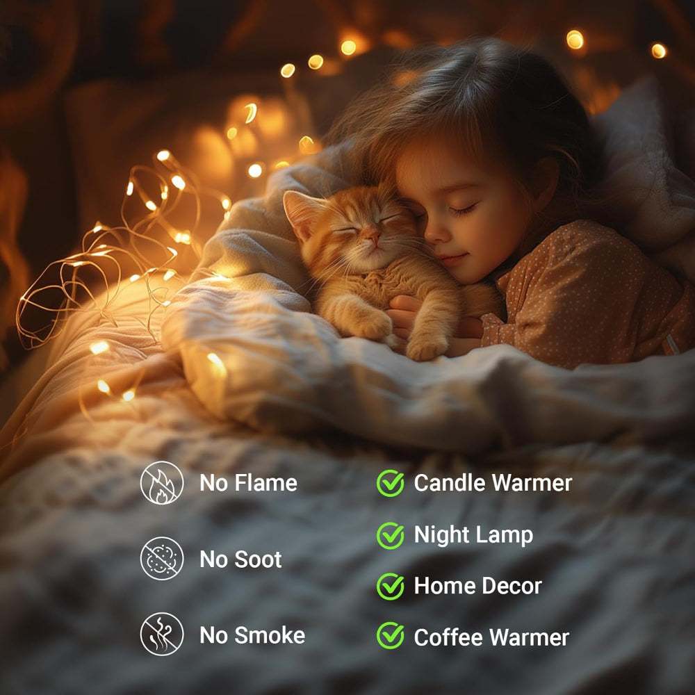 Tabletop Electric Candle Warmer with Adjustable Features