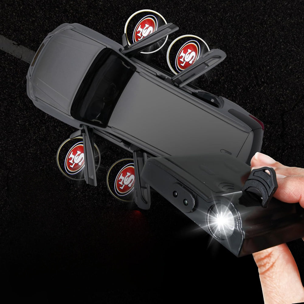 Smart Entry Light with LED Projection for Safe Access