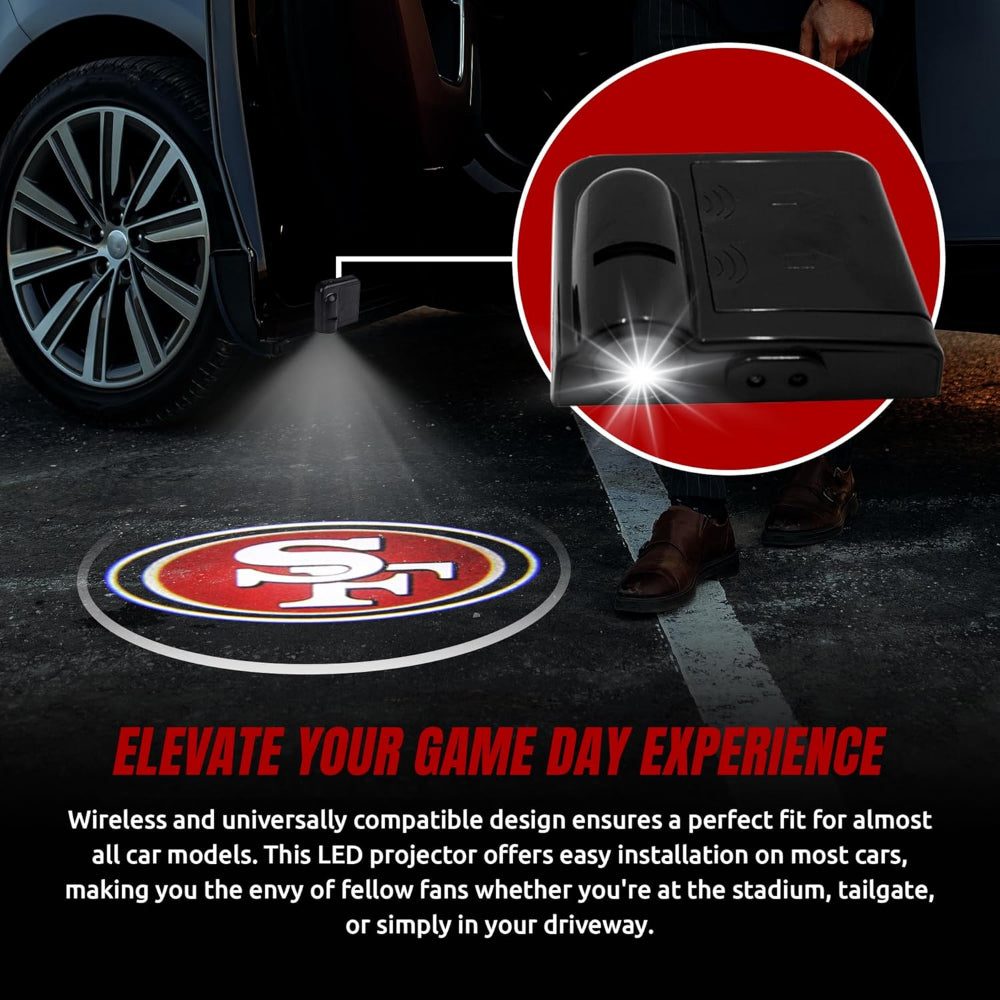 Smart Entry Light with LED Projection for Safe Access