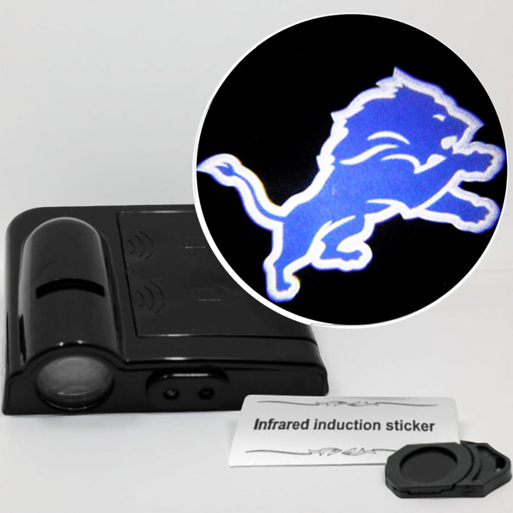 Smart Entry Light with LED Projection for Safe Access