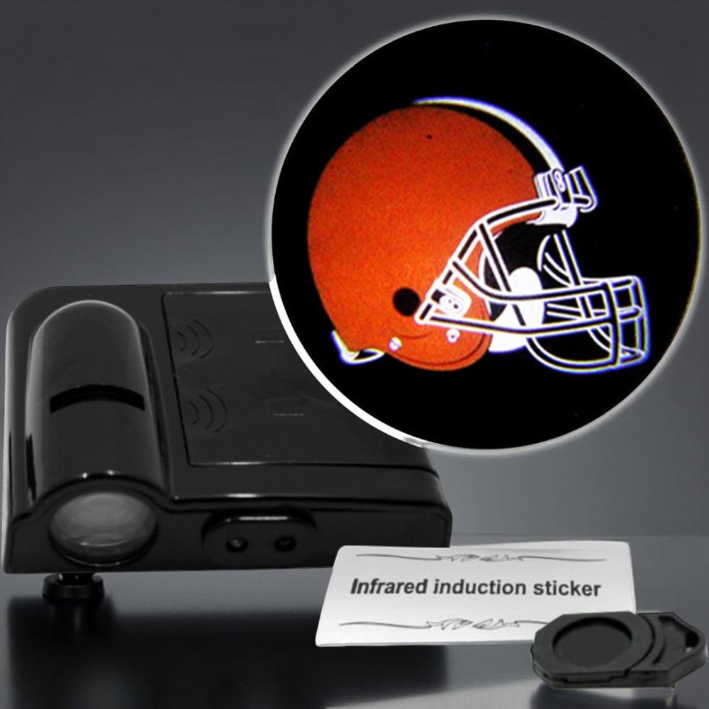 Smart Entry Light with LED Projection for Safe Access