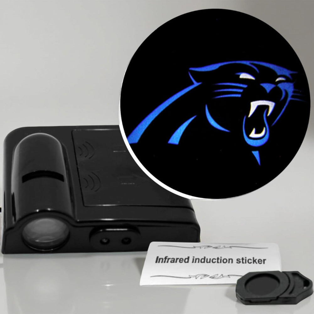 Smart Entry Light with LED Projection for Safe Access