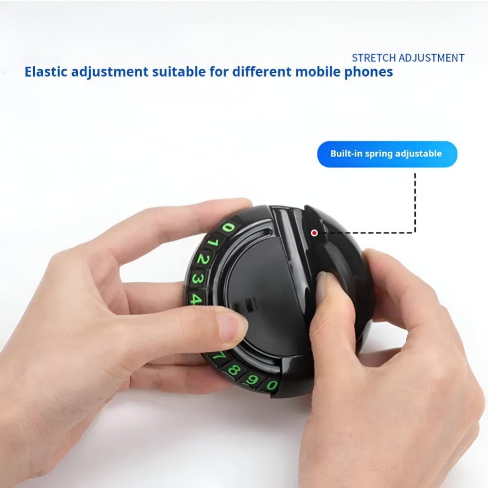 Versatile Car Dashboard Phone Organizer with Secure Grip