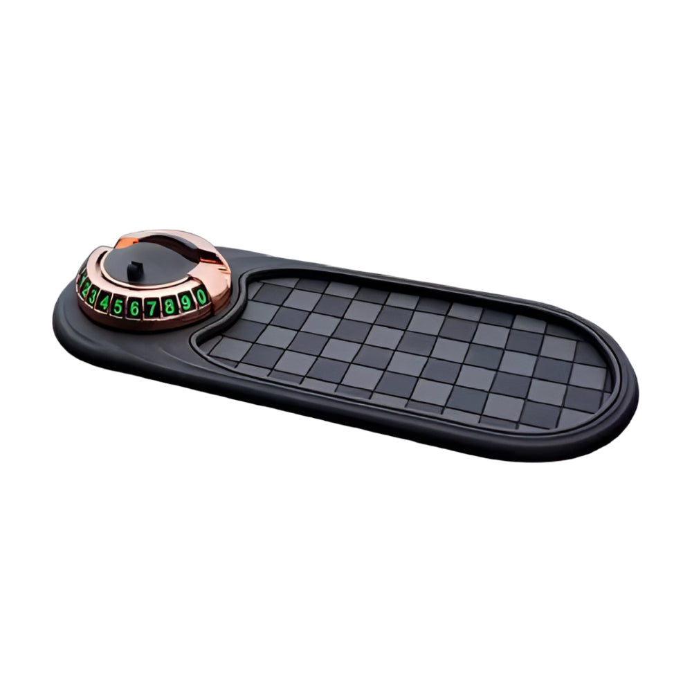 Versatile Car Dashboard Phone Organizer with Secure Grip