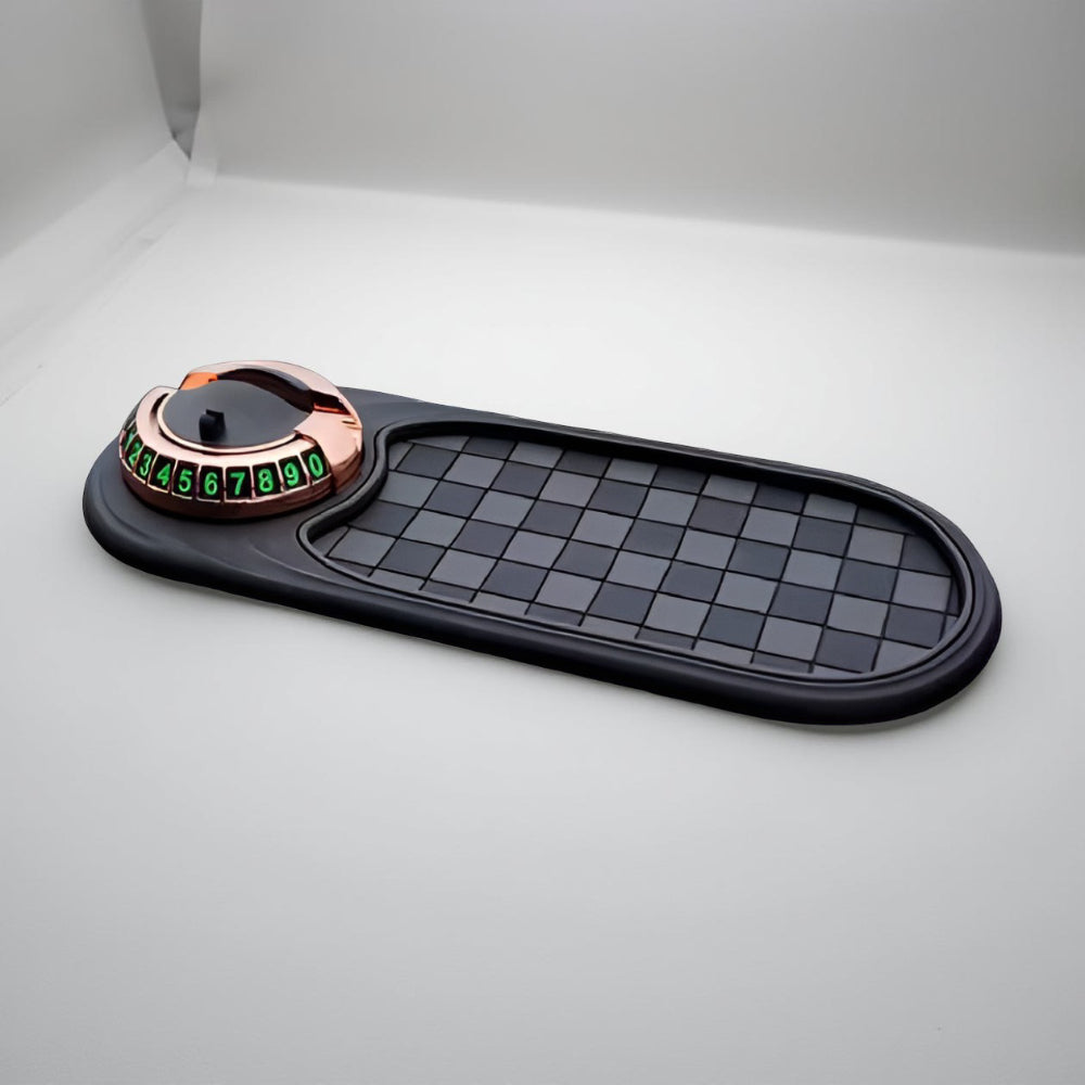 Versatile Car Dashboard Phone Organizer with Secure Grip