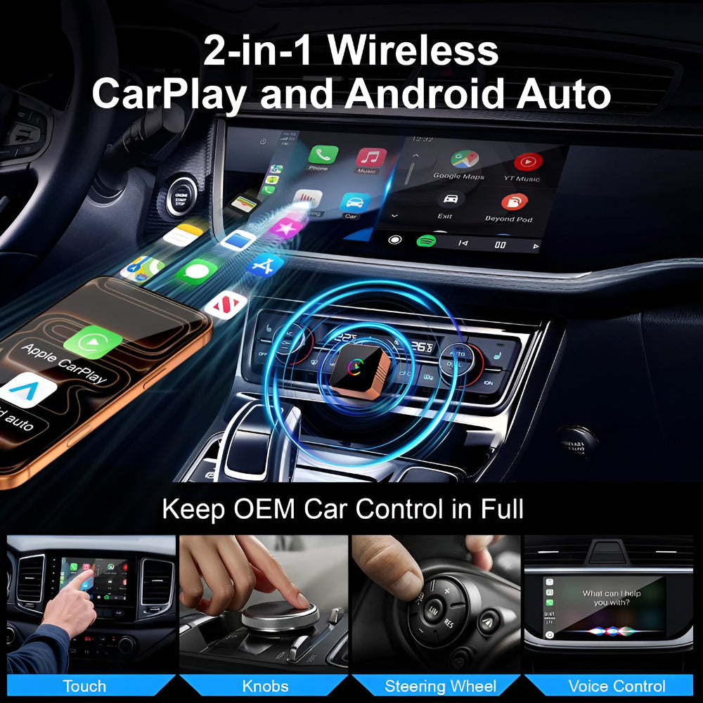 Seamless Wireless CarPlay Adapter for Effortless Connectivity
