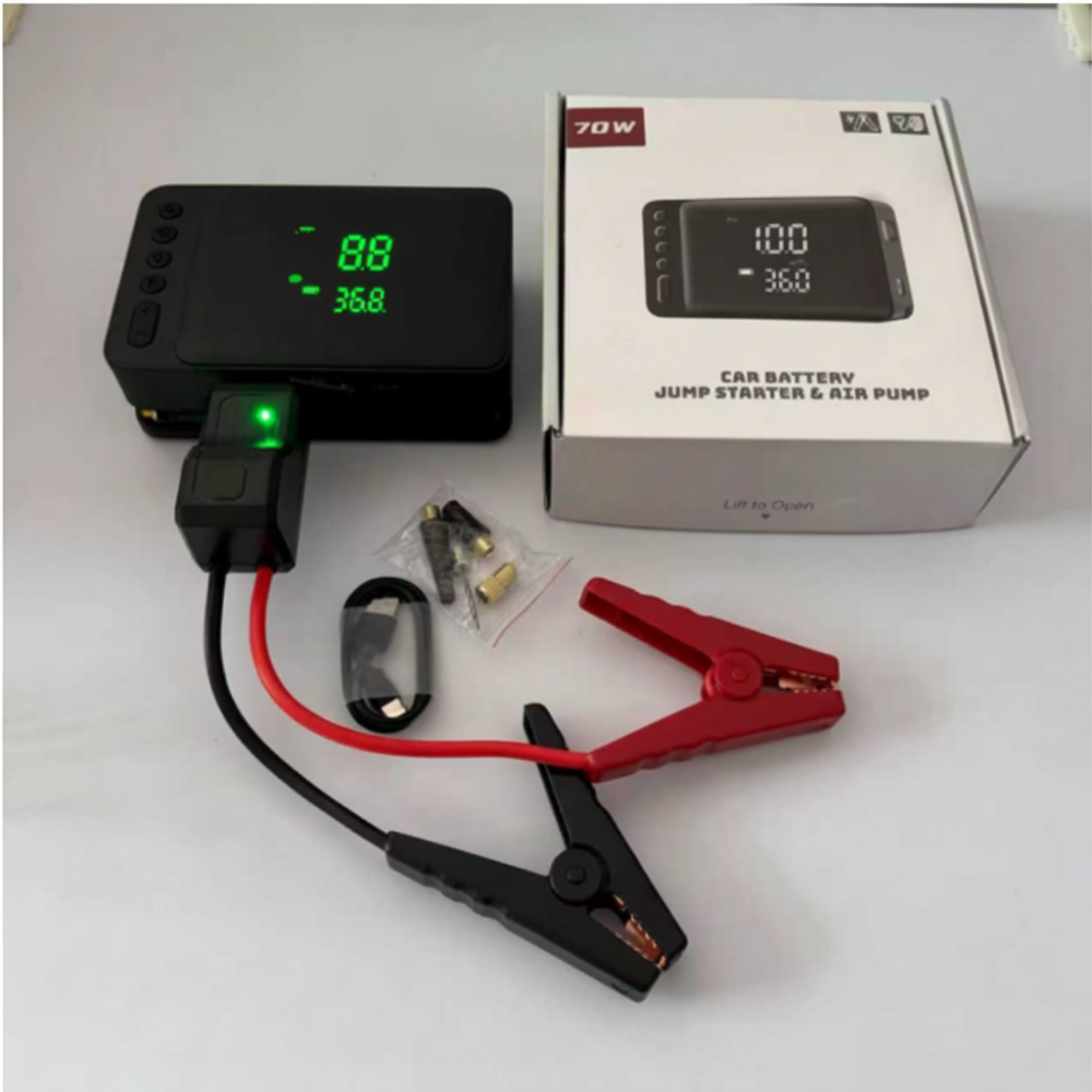 Ultimate Vehicle Power Station with Air Pump and Tire Inflator
