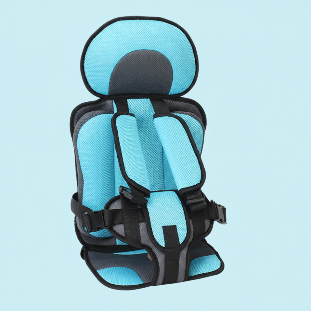 Travel-Friendly Child Booster Seat with Secure Harness