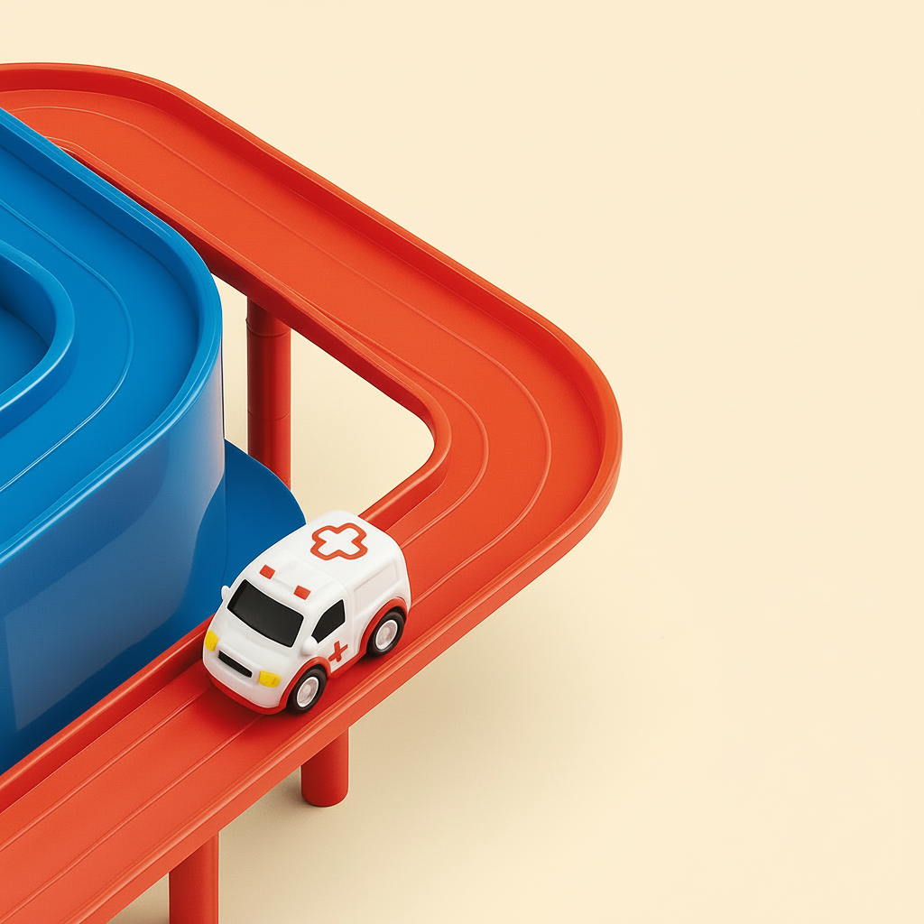 Urban Explorer Car Track Puzzle Set for Young Innovators
