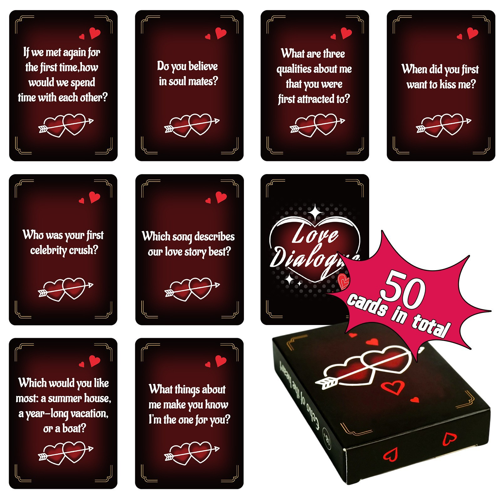 Intimate Connection Card Game for Couples