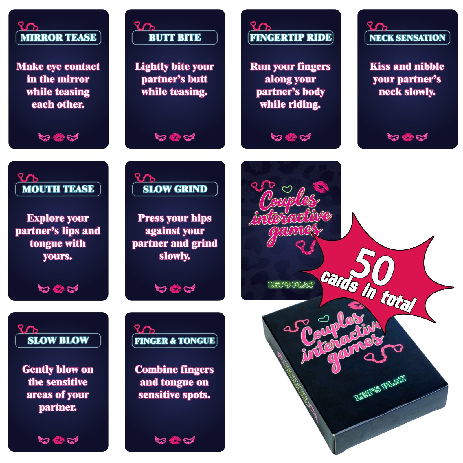 Intimate Connection Card Game for Couples
