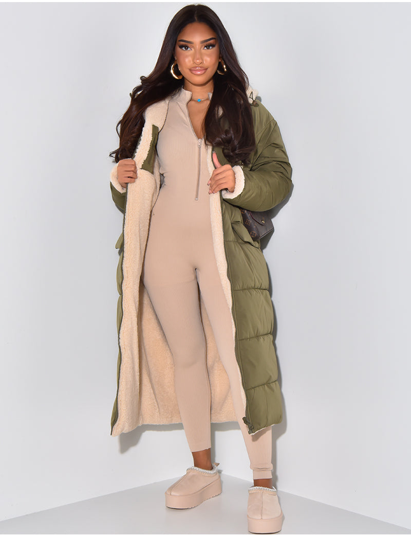 Reversible Fleece Jacket | Double-Layer Warmth | Cozy Everyday Comfort | Fabric