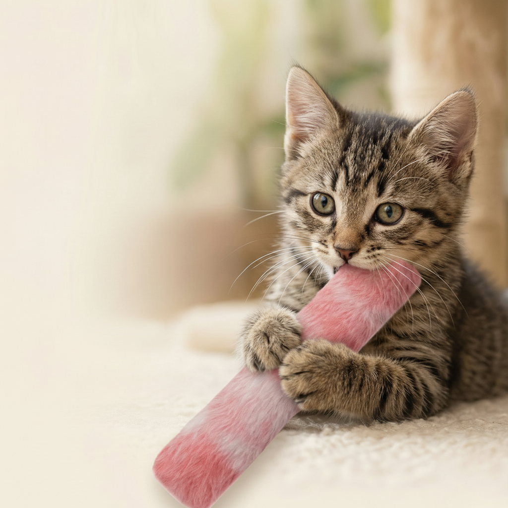 Cozy Kitty Kick Pillow – Engaging Catnip Playtime Toy