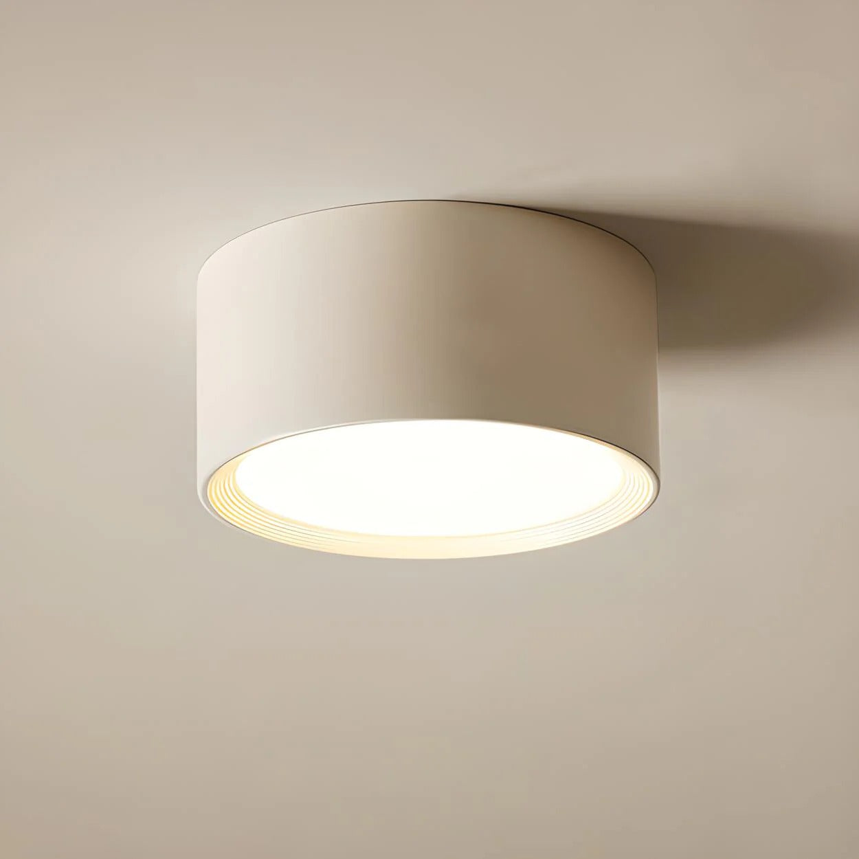 Modern LED Cylinder Ceiling Light with Adjustable Settings