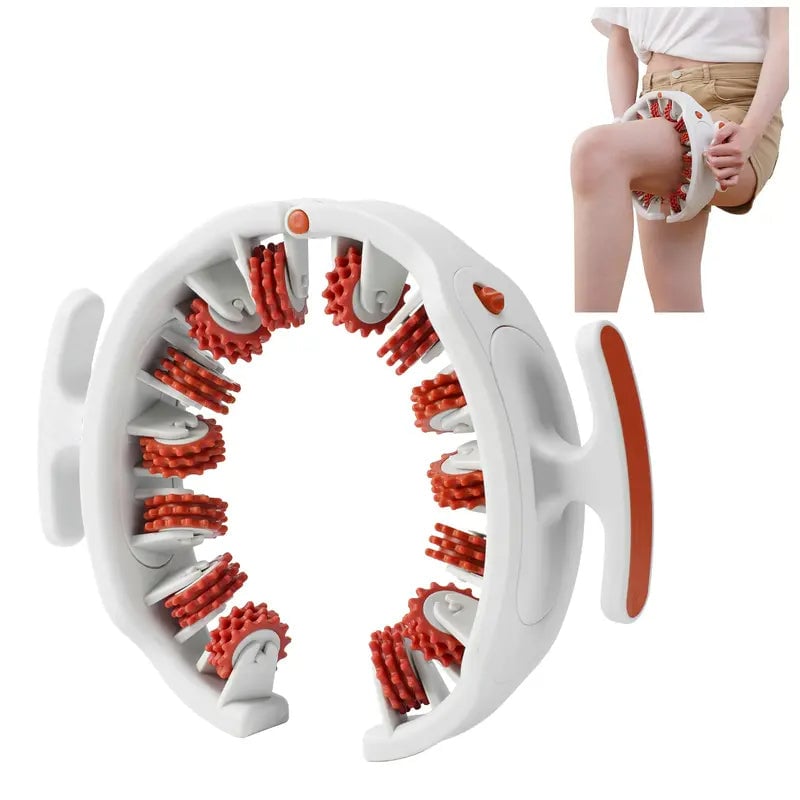 Deep-Tissue Massage Roller for Cellulite | 360° Adjustable Width Tool
