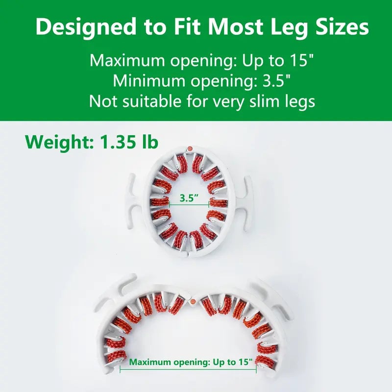 Deep-Tissue Massage Roller for Cellulite | 360° Adjustable Width Tool