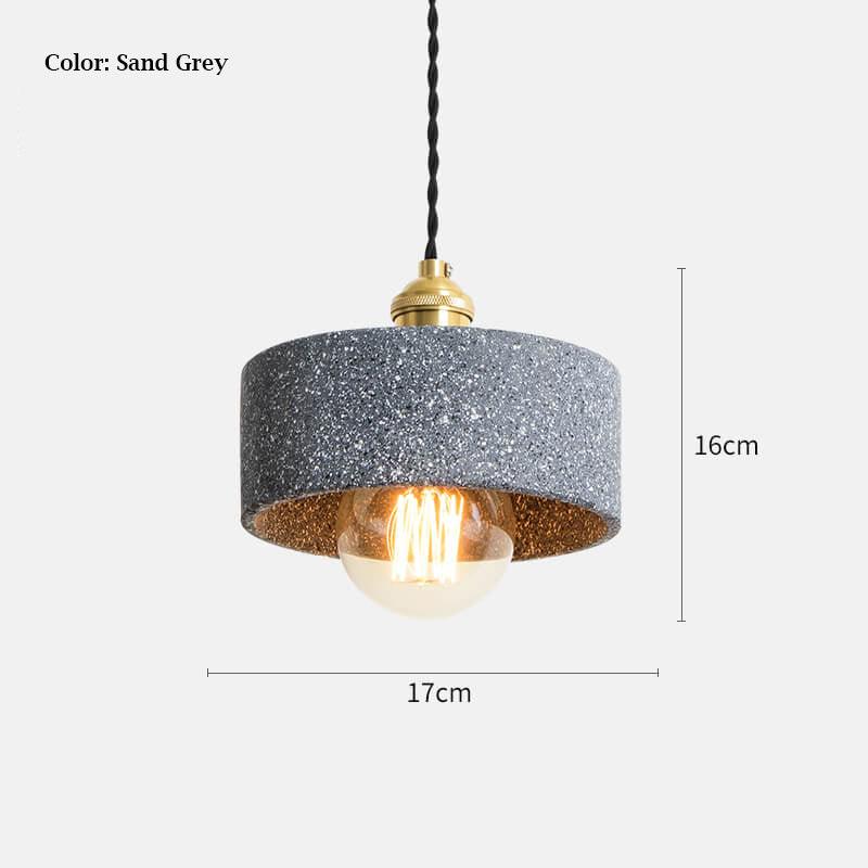 Minimalist Elegance: concrete hanging lights - Loft Industrial Style Pendant Lights Fixtures| ArcLightsDesign