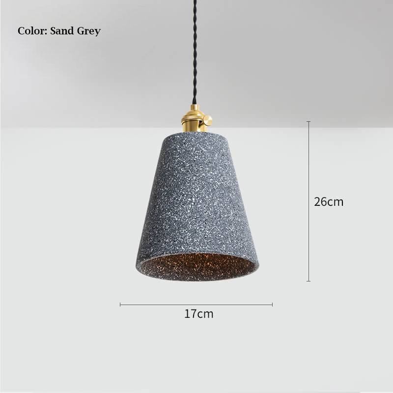 Minimalist Elegance: Cement LED Pendant Lamp - Loft Industrial Style Pendant Lights Fixtures| ArcLightsDesign