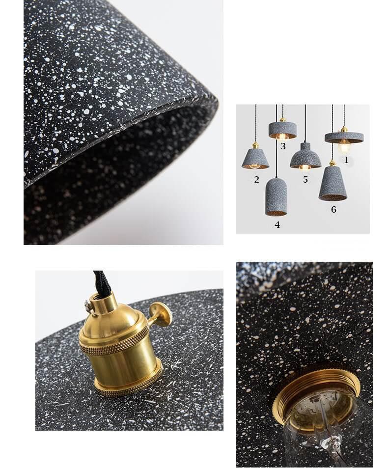 Taavita Pendant Lamp - Industrial Loft Style Hanging Light Fixtures - Kitchen Island Pendant Lighting