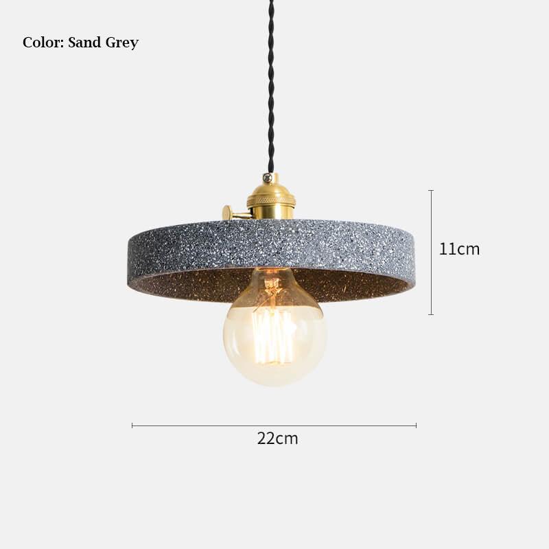Minimalist Elegance: Cement Pendant Lamp - Loft Industrial Style Pendant Lights Fixtures| ArcLightsDesign