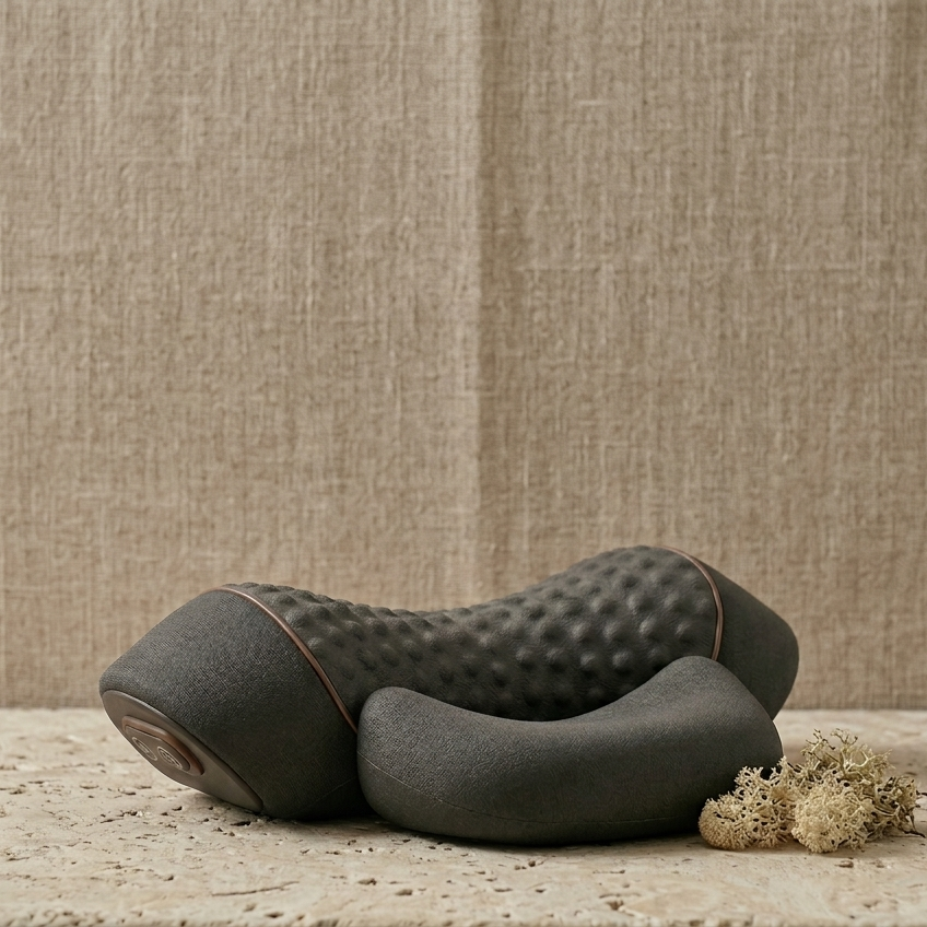 Electric Neck Massage Cushion with Heat Therapy 42°C and Vibration