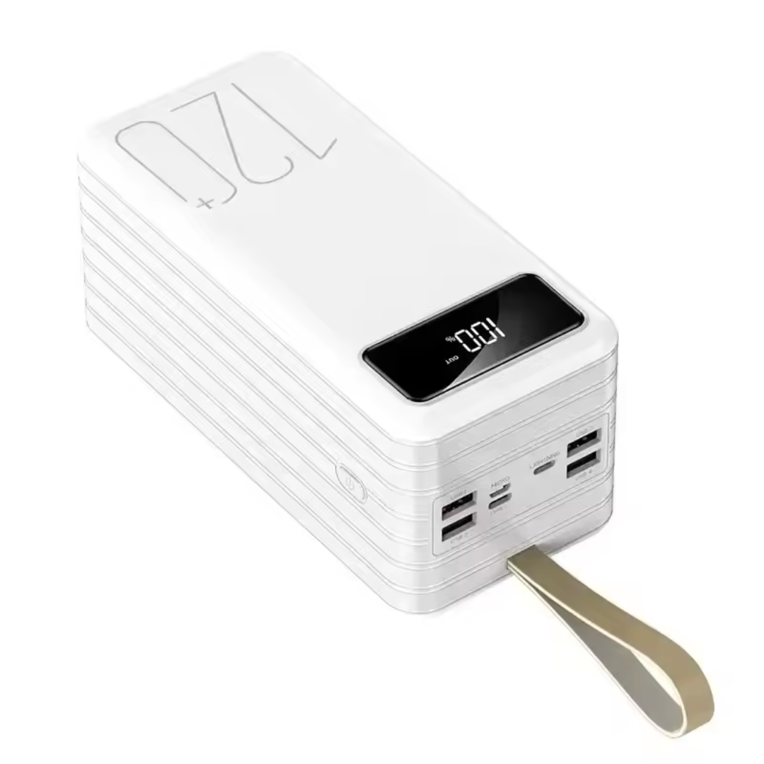 High-Capacity Portable Battery Pack - 120000mAh - 66W Quick Charge