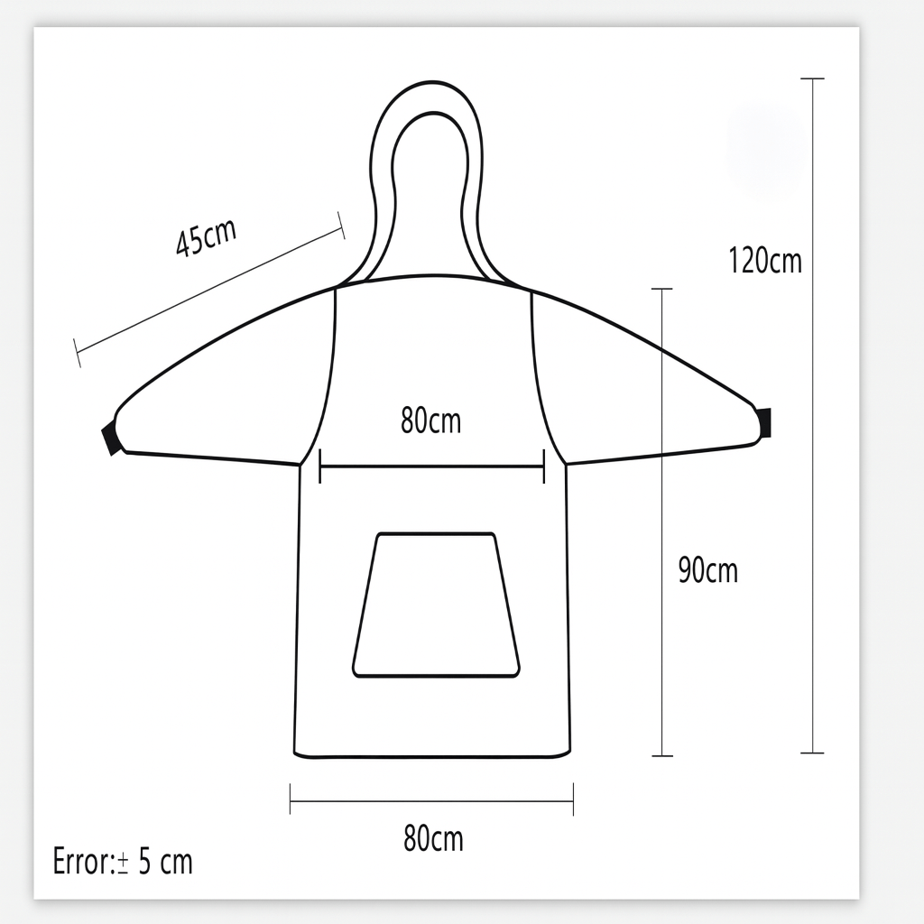 SnugWear Fleece Hoodie Blanket for Ultimate Warmth
