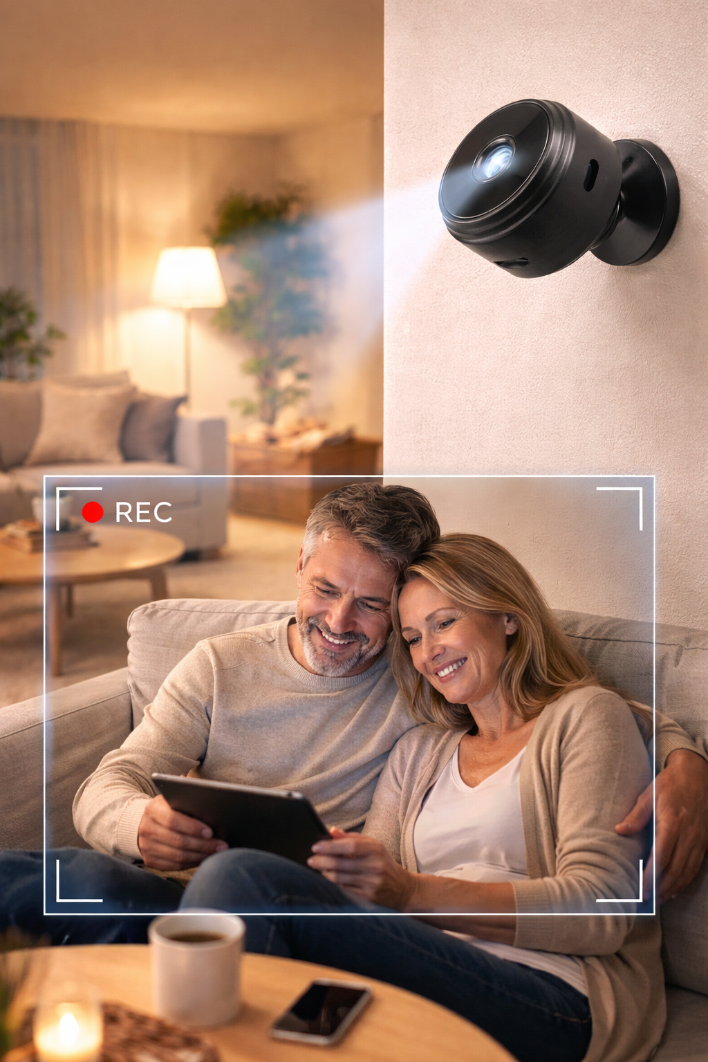 SmartView HD Wireless Security Camera for Home Use