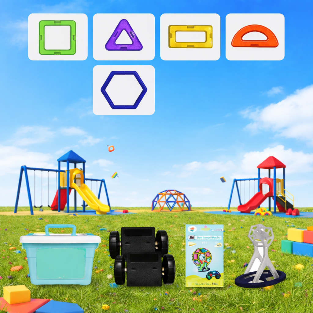 Creative Magnetix Building Blocks for Imaginative Play