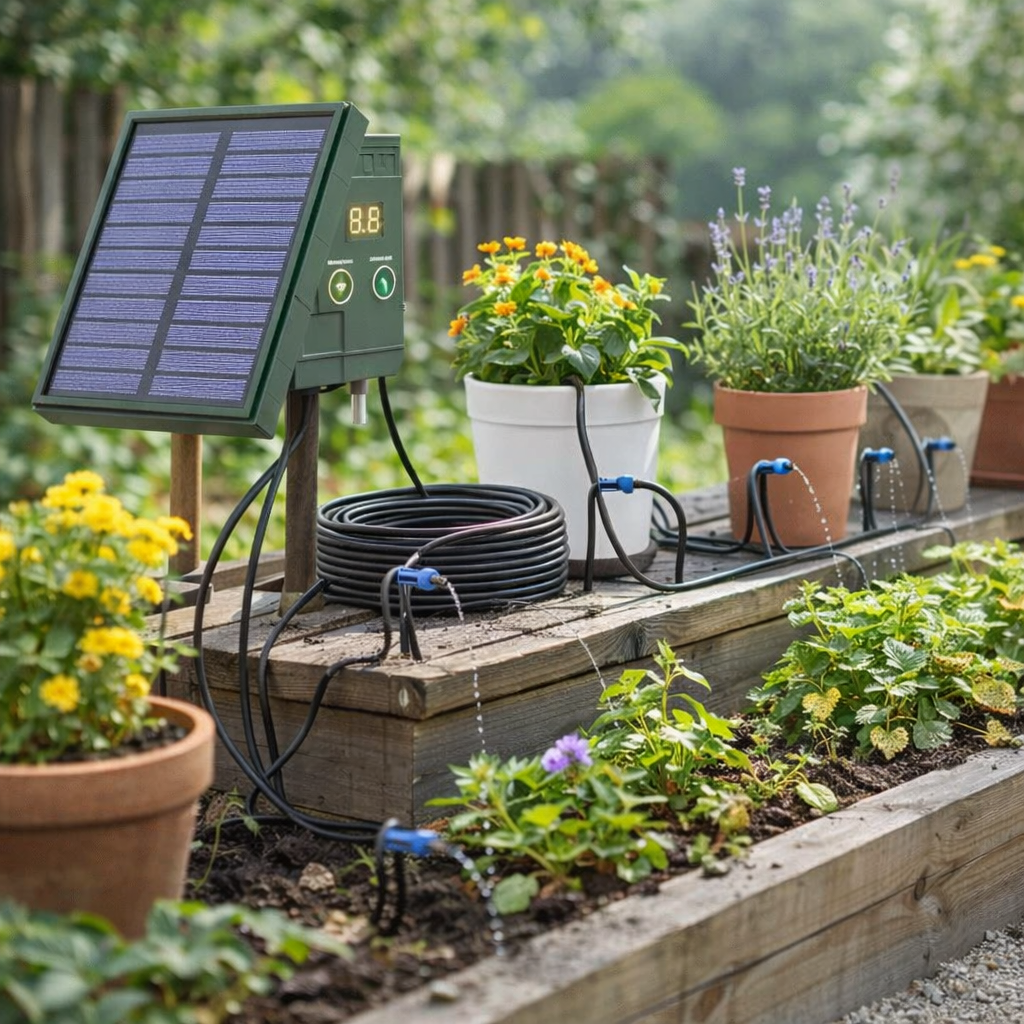 EcoFlow Solar-Powered Drip Irrigation Solution